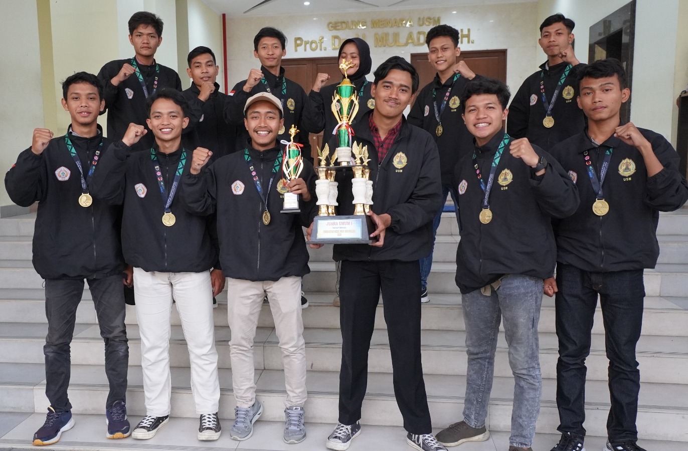 Atlet Silat USM Borong 11 Emas dan Raih Pesilat Terbaik Dalam Widuri Open 4 Pencak Silat Championship