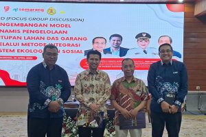 Universitas Semarang dan Pemerintah Kota Semarang Gelar FGD Pengembangan Model Dinamis Pengelolaan Tutupan Lahan DAS Garang