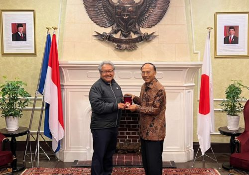 Dubes RI di Tokyo Terima Kunjungan Ir H Soeharsojo, Bahas Potensi Kerja Sama Universitas Semarang dengan Perguruan Tinggi di Jepang