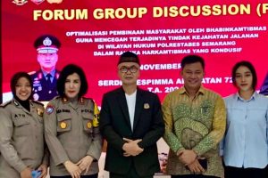 Wakil Rektor III USM Jadi Pembicara FGD Polrestabes Semarang tentang Pencegahan Kejahatan Jalanan